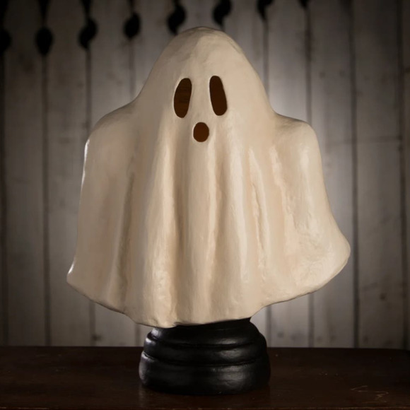 Bethany Lowe Ghost Boo Lantern Large 15" New - Picture 2 of 10